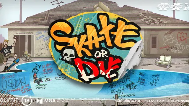 Skate or Die slot görseli