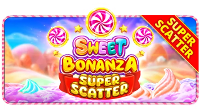 Sweet Bonanza Super Scatter slot görseli